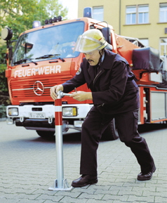 Absperrpfosten